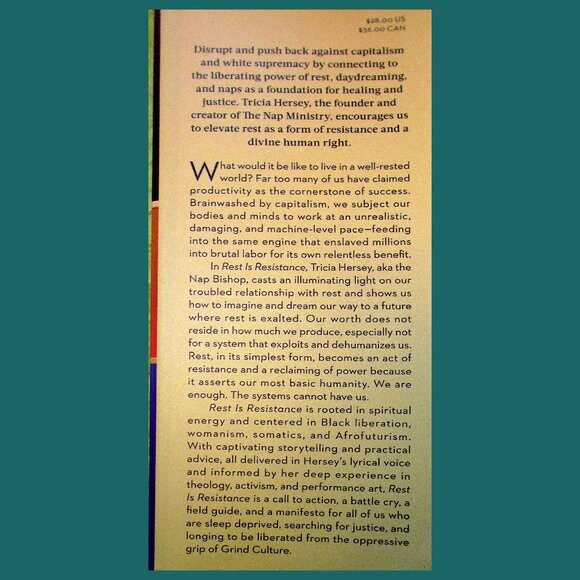 Book: Rest is Resistance by Tricia Hersey - Picture 2 of 13